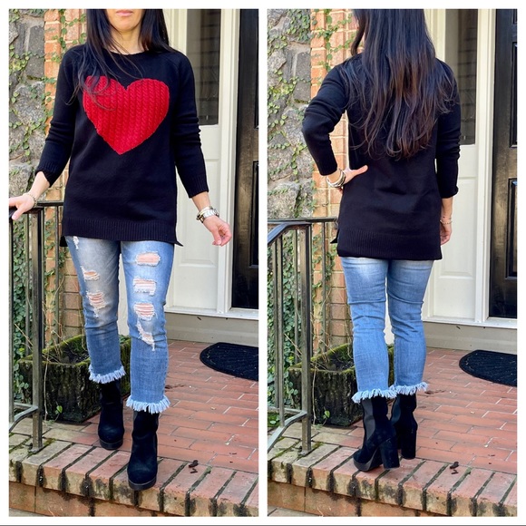 Love ❤️ Heart chic sweater - Picture 8 of 11
